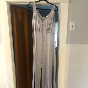 NEW WITH TAGS - BHLDN Aletta Dress, Fog